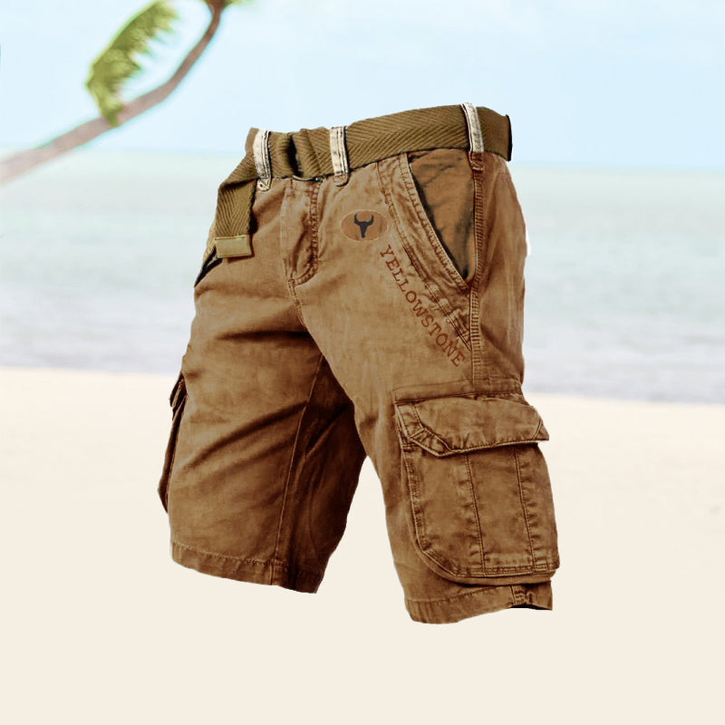 Zelda | Men's Cargo Shorts | Relaxed Fit, Multi-Pocket | Lightweight