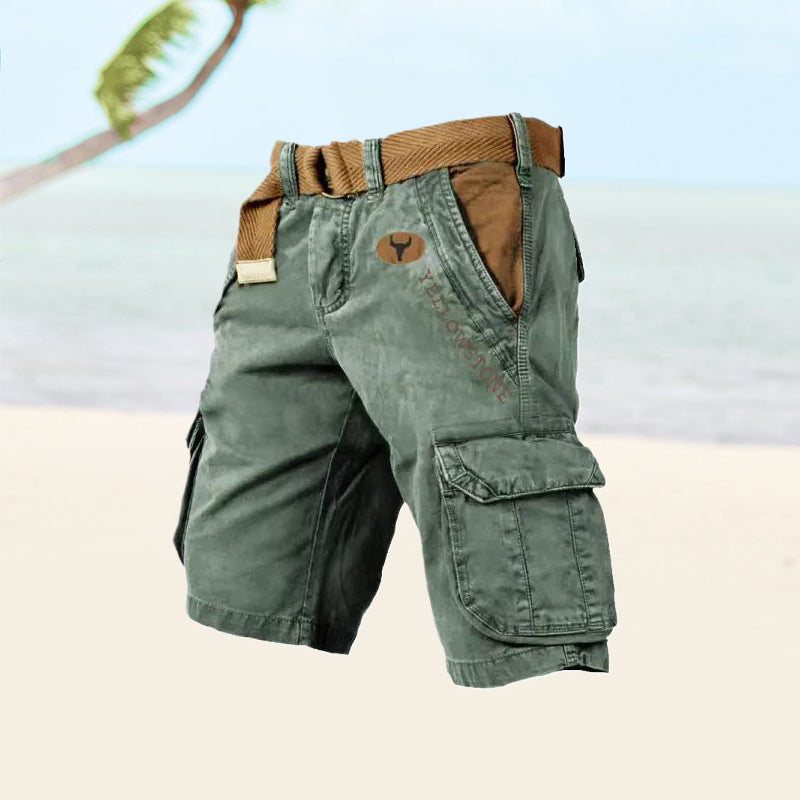 Zelda | Men's Cargo Shorts | Relaxed Fit, Multi-Pocket | Lightweight