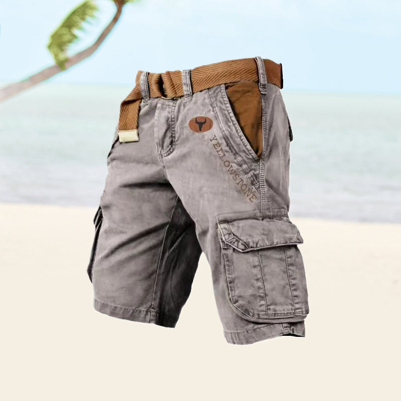 Zelda | Men's Cargo Shorts | Relaxed Fit, Multi-Pocket | Lightweight