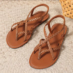 Orthopedic Sandals Women Braided Strap Arch Support Lightweight