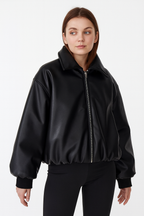 Women Oversized Bomber Jacket