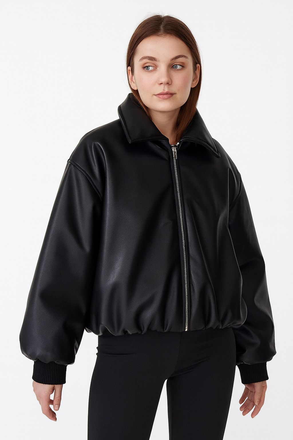 Women Oversized Bomber Jacket