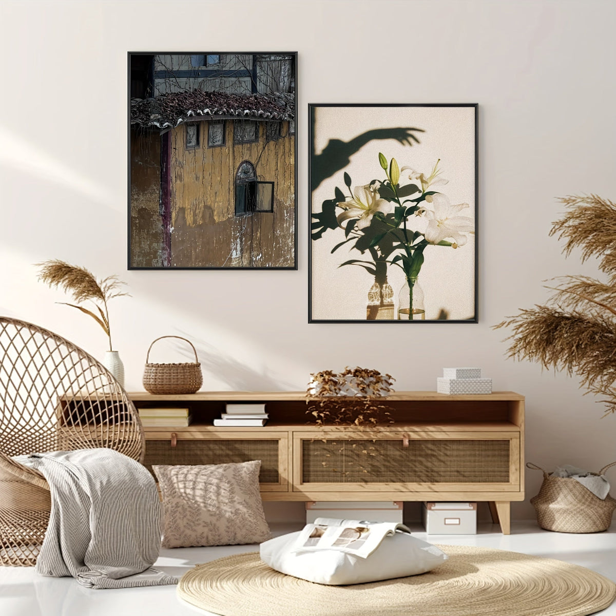 Della | Photo Frame | Wall & Table Display | Black, Classic, 12×18"