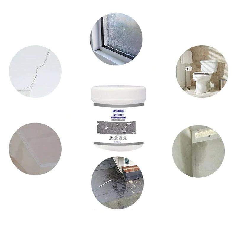 Vera | Waterproof Rubber Paste | Transparent Sealant | All Surfaces, Permanent Repair