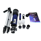 Beginner Refractor Telescope 70mm Aperture 400mm Focal Length with Tripod