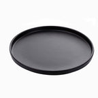 Ondina | Melamine Dinnerware Set | 16-Piece Farm Style | Gray, Black, Green