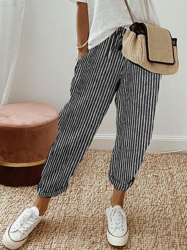 Embla | Women's Linen Pants | Casual, Breathable | Relaxed Fit
