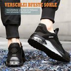Indra | Safety Work Shoes | Steel Toe, Anti-Piercing, Non-Slip | Breathable Mesh