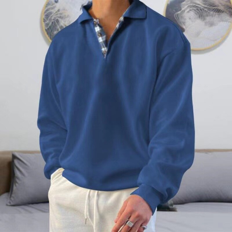Men Sweater Classic Crewneck