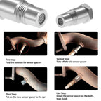 Alba | O2 Sensor Adapter | Check Engine Light Eliminator | M18x1.5, Stainless Steel