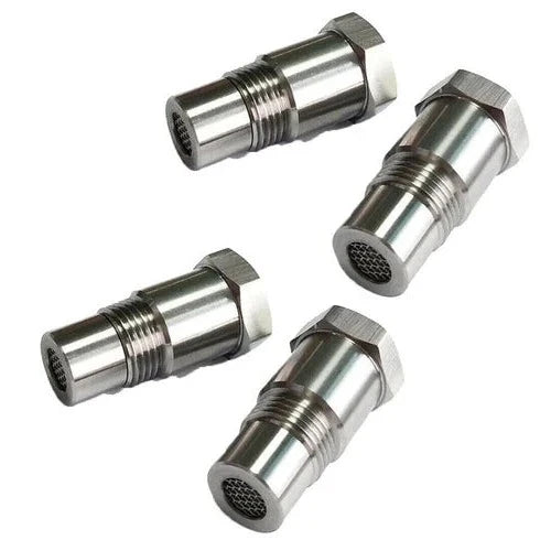 Alba | O2 Sensor Adapter | Check Engine Light Eliminator | M18x1.5, Stainless Steel