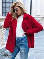 Women's Coat | Lapel Collar, Mid-Length | Linnea