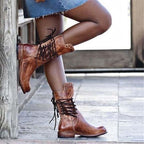 Women Boots Heel Stability Calf