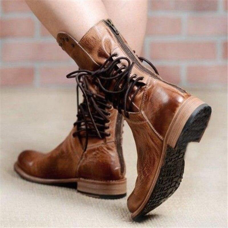 Women Boots Heel Stability Calf