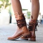 Women Boots Heel Stability Calf
