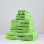 Jolie | Towel Set 10-Piece | 100% Cotton, Soft & Absorbent | Oeko-Tex Certified