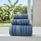 Kira | Cotton Towel Set | 100% Cotton, Soft & Absorbent | 3-Piece