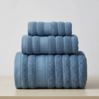 Kira | Cotton Towel Set | 100% Cotton, Soft & Absorbent | 3-Piece