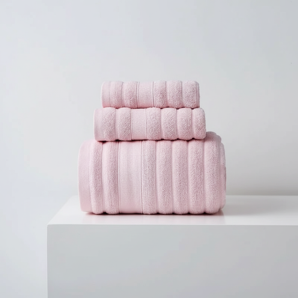Kira | Cotton Towel Set | 100% Cotton, Soft & Absorbent | 3-Piece
