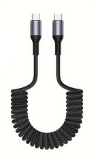Esma | USB-C Charging Cable | 100W Fast Charge, Spring Design | Buy 1 Get 1 Free