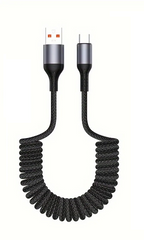 Esma | USB-C Charging Cable | 100W Fast Charge, Spring Design | Buy 1 Get 1 Free