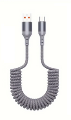Esma | USB-C Charging Cable | 100W Fast Charge, Spring Design | Buy 1 Get 1 Free