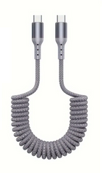 Esma | USB-C Charging Cable | 100W Fast Charge, Spring Design | Buy 1 Get 1 Free