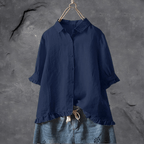 Posy | Women's Button-Down Shirt | Loose Fit, Casual Blouse