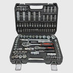 Iris | 108-Piece Ratchet Socket Set | Chrome Vanadium, 1/2" & 1/4" Drive | Torx Included