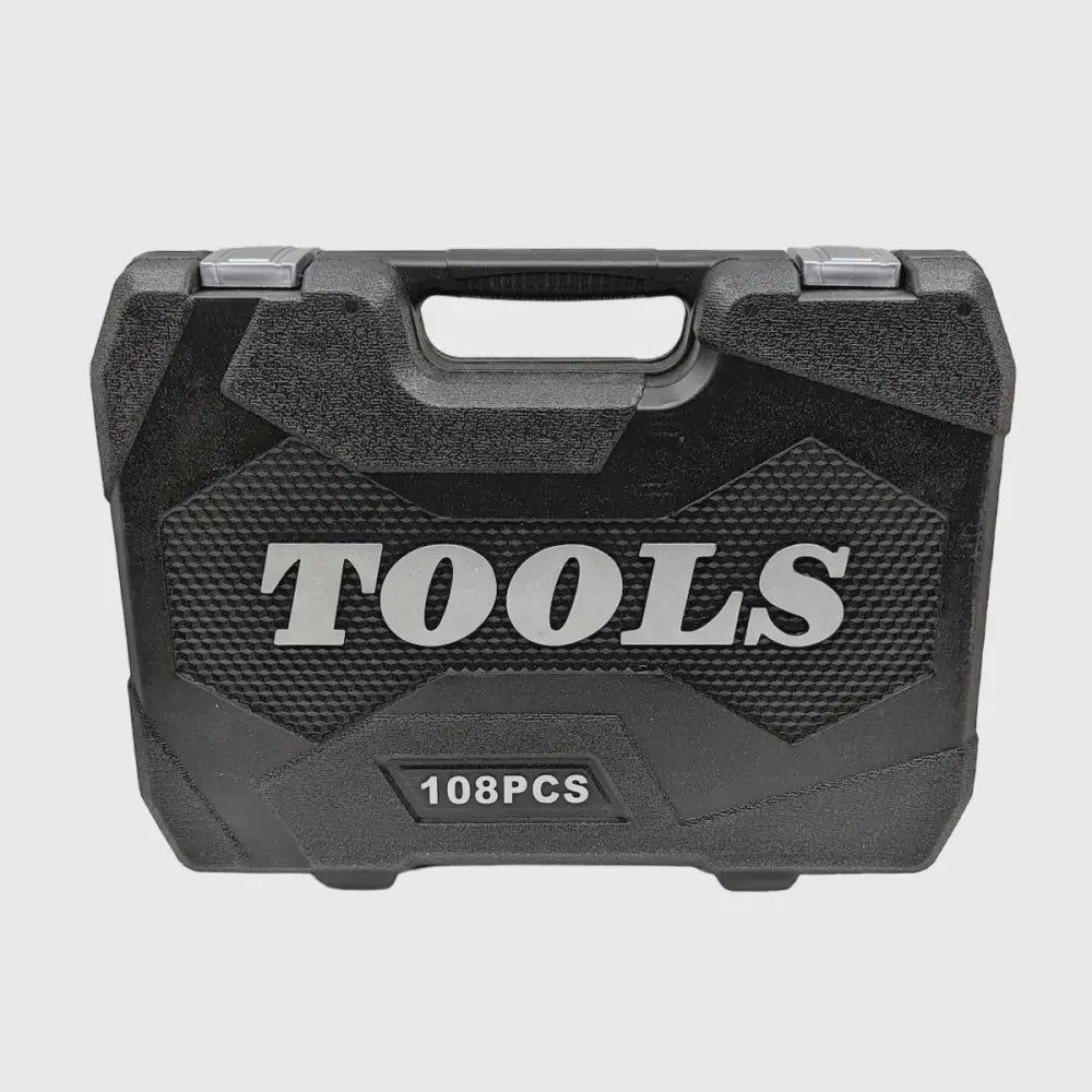 Iris | 108-Piece Ratchet Socket Set | Chrome Vanadium, 1/2" & 1/4" Drive | Torx Included