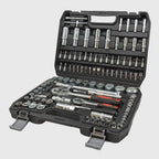 Iris | 108-Piece Ratchet Socket Set | Chrome Vanadium, 1/2" & 1/4" Drive | Torx Included