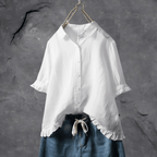Posy | Women's Button-Down Shirt | Loose Fit, Casual Blouse