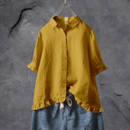 Posy | Women's Button-Down Shirt | Loose Fit, Casual Blouse