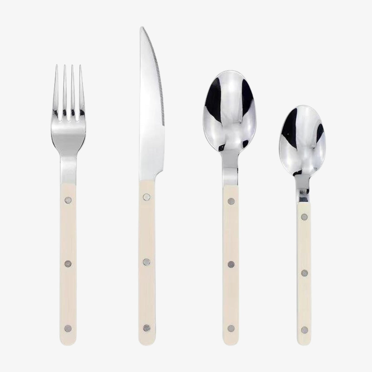 Ondine | Cutlery Set 24-Piece | Stainless Steel, Engraved Design | Serves 6