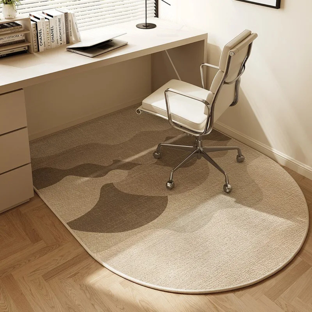Linnea | Office Chair Mat | Floor Protection, Non-Slip Backing | Polyester