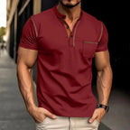 Maren | Men's Polo Shirt | Cotton Blend, Regular Fit | Multi-Color