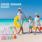 Beach Toy Bag | Mesh Sand-Free, Kids & Family | Yvaine