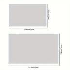 Valentina | Bath Mat | Chenille, Non-Slip, Quick-Dry | Bathroom & Entrance
