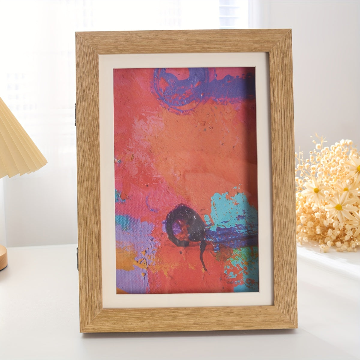 Sorrel | Children's Art Frame | A4 Front Opening, Flip Frame | Wood