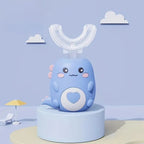Zinnia | Kids Electric Toothbrush | 360° U-Shape, Sonic, Rechargeable | Smart Timer