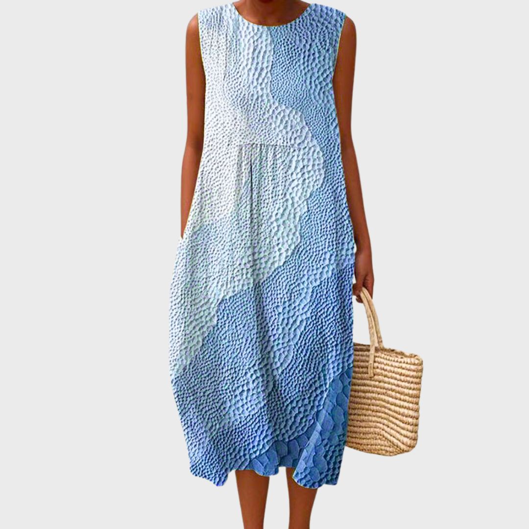 Women's Summer Dress | Lightweight, Flowy, Knee Length | Faline