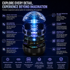 Galaxy Sky Projector Night Light | 360 Rotating USB Powered