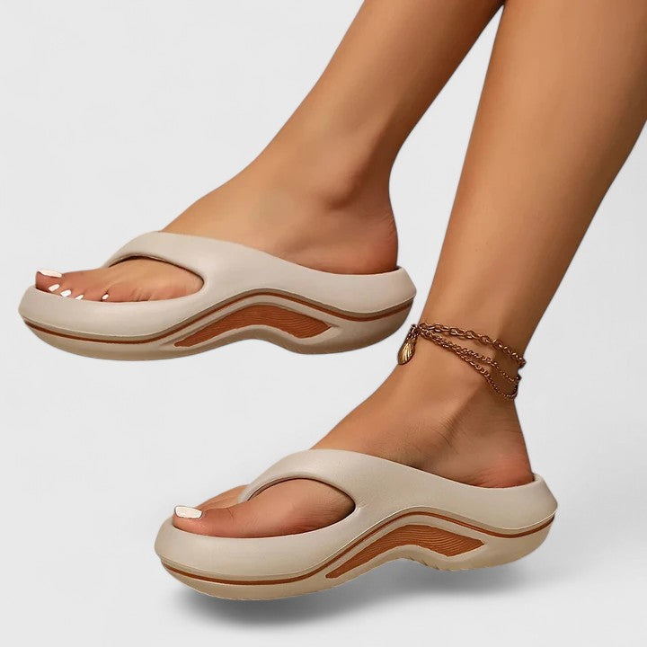 Women Orthopedic Slide Sandals Lightweight Arch Support Comfort