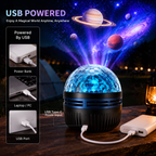 Galaxy Sky Projector Night Light | 360 Rotating USB Powered