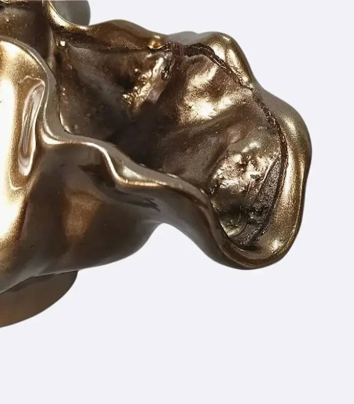 Decorative Bowl | Bronze Resin, Tabletop Vase | Delphine