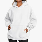 Women Cotton Lightweight Hoodie Sunset Graphic
