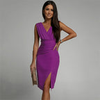 Saoirse | Women's Midi Dress | Elegant, A-Line, Multiple Colors