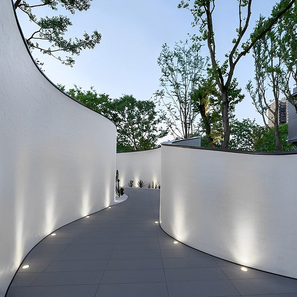 Faye | LED Recessed Deck Stair Lights | 16-Piece Outdoor Set | IP67, Warm & Neutral White