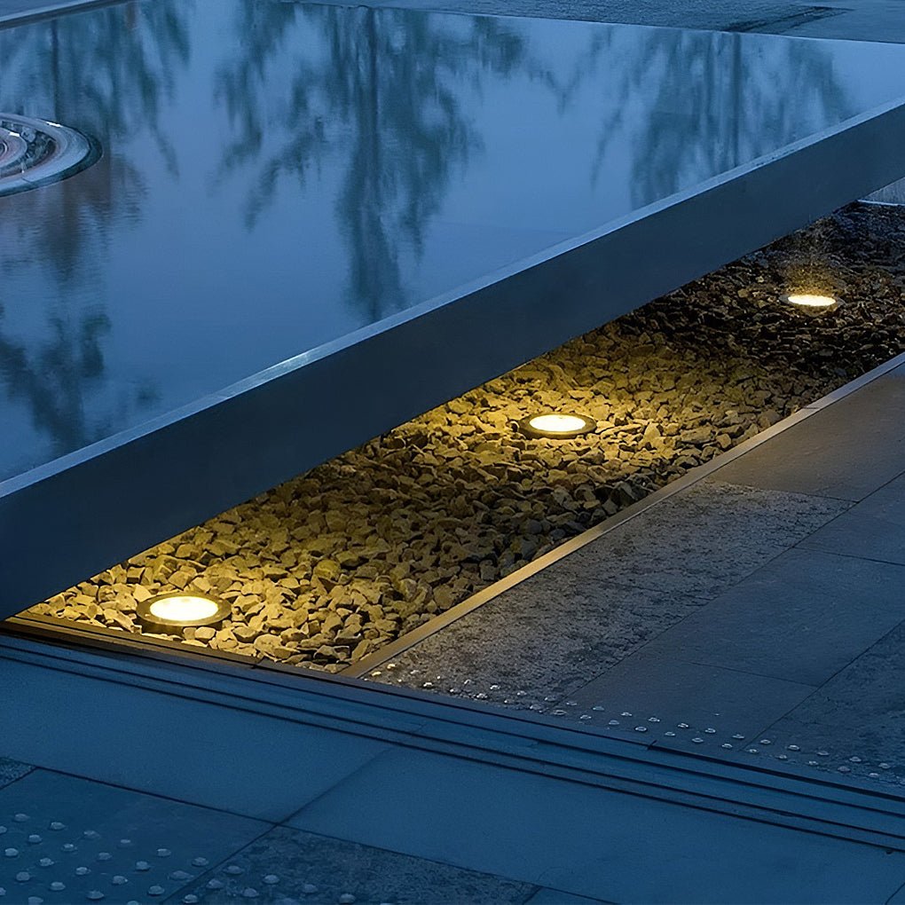 Faye | LED Recessed Deck Stair Lights | 16-Piece Outdoor Set | IP67, Warm & Neutral White