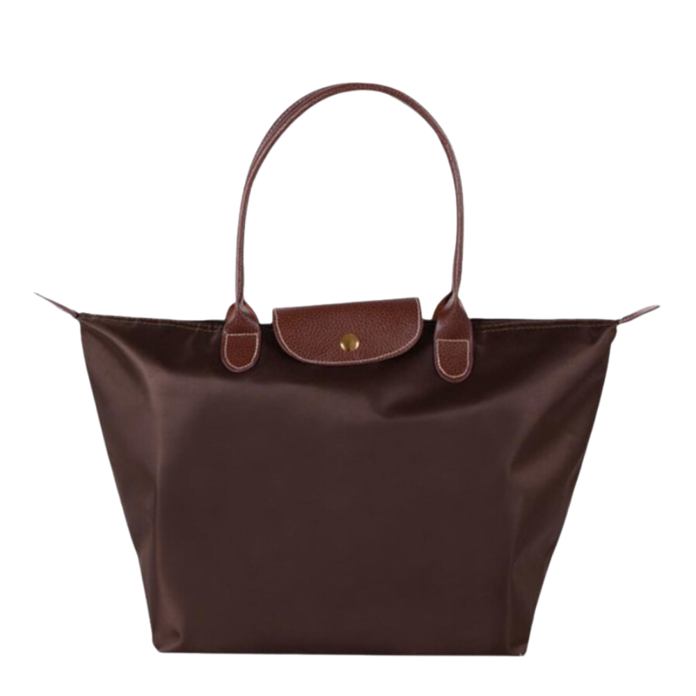 Vianne | Women's Leather Tote Bag | Large Shoulder Bag, Zipper Closure